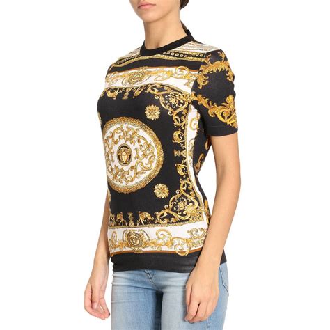 young versace woman tee|Versace Clothing for Women .